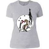 T-Shirts Heather Grey / X-Small Battle Worm Women's Premium T-Shirt
