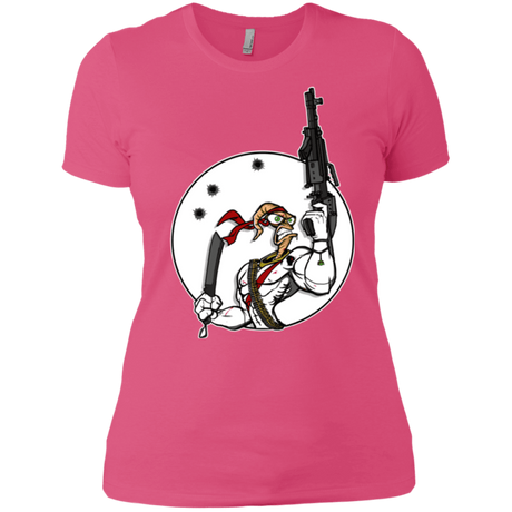 T-Shirts Hot Pink / X-Small Battle Worm Women's Premium T-Shirt