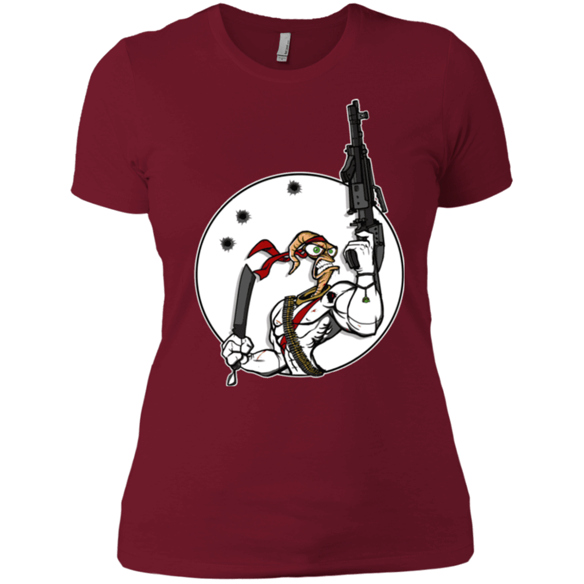 T-Shirts Scarlet / X-Small Battle Worm Women's Premium T-Shirt