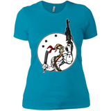 T-Shirts Turquoise / X-Small Battle Worm Women's Premium T-Shirt