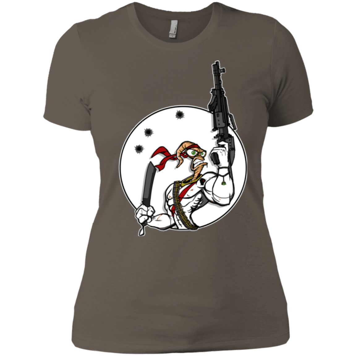 T-Shirts Warm Grey / X-Small Battle Worm Women's Premium T-Shirt