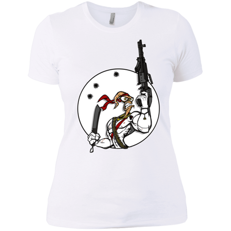 T-Shirts White / X-Small Battle Worm Women's Premium T-Shirt