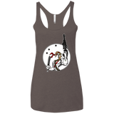 T-Shirts Macchiato / X-Small Battle Worm Women's Triblend Racerback Tank