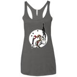 T-Shirts Premium Heather / X-Small Battle Worm Women's Triblend Racerback Tank