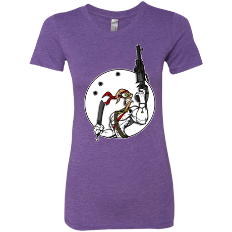 T-Shirts Purple Rush / S Battle Worm Women's Triblend T-Shirt