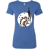 T-Shirts Vintage Royal / S Battle Worm Women's Triblend T-Shirt
