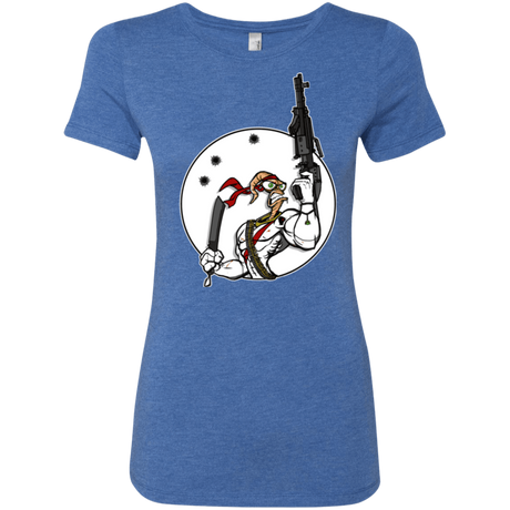T-Shirts Vintage Royal / S Battle Worm Women's Triblend T-Shirt