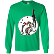 T-Shirts Irish Green / YS Battle Worm Youth Long Sleeve T-Shirt