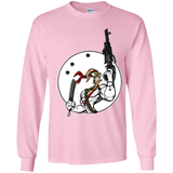 T-Shirts Light Pink / YS Battle Worm Youth Long Sleeve T-Shirt