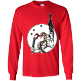 T-Shirts Red / YS Battle Worm Youth Long Sleeve T-Shirt