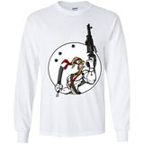 T-Shirts White / YS Battle Worm Youth Long Sleeve T-Shirt