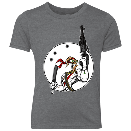 T-Shirts Premium Heather / YXS Battle Worm Youth Triblend T-Shirt