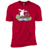 T-Shirts Red / YXS Baymax And Hiro Boys Premium T-Shirt