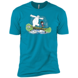 T-Shirts Turquoise / YXS Baymax And Hiro Boys Premium T-Shirt