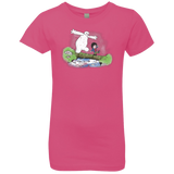 T-Shirts Hot Pink / YXS Baymax And Hiro Girls Premium T-Shirt