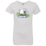 T-Shirts White / YXS Baymax And Hiro Girls Premium T-Shirt