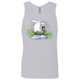 T-Shirts Heather Grey / Small Baymax And Hiro Men's Premium Tank Top