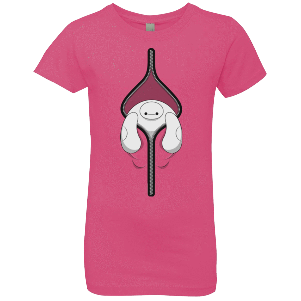 T-Shirts Hot Pink / YXS Baymax Girls Premium T-Shirt