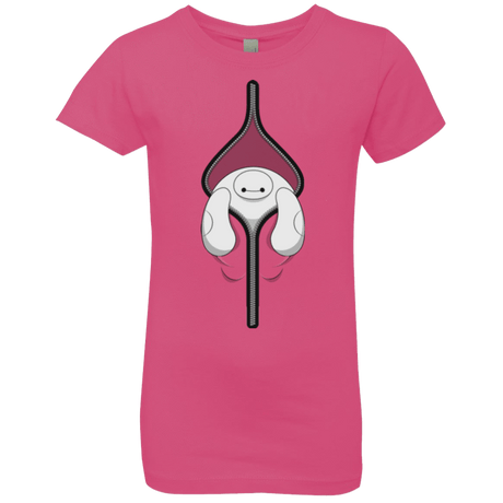 T-Shirts Hot Pink / YXS Baymax Girls Premium T-Shirt