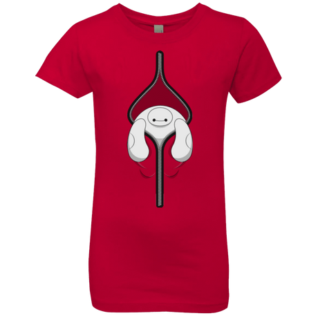 T-Shirts Red / YXS Baymax Girls Premium T-Shirt