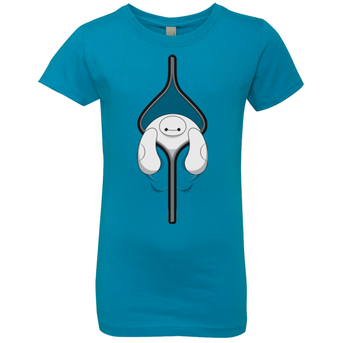 T-Shirts Turquoise / YXS Baymax Girls Premium T-Shirt