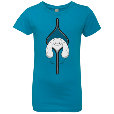 T-Shirts Turquoise / YXS Baymax Girls Premium T-Shirt