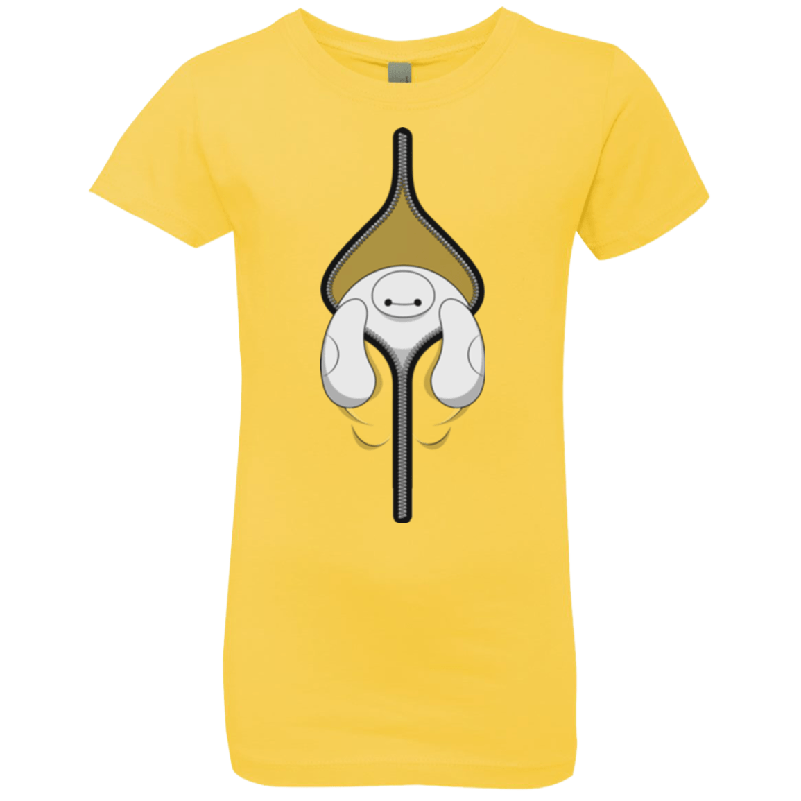 T-Shirts Vibrant Yellow / YXS Baymax Girls Premium T-Shirt