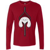 T-Shirts Cardinal / Small Baymax Men's Premium Long Sleeve
