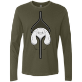 T-Shirts Military Green / Small Baymax Men's Premium Long Sleeve