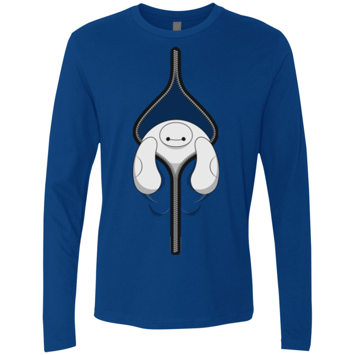 T-Shirts Royal / Small Baymax Men's Premium Long Sleeve