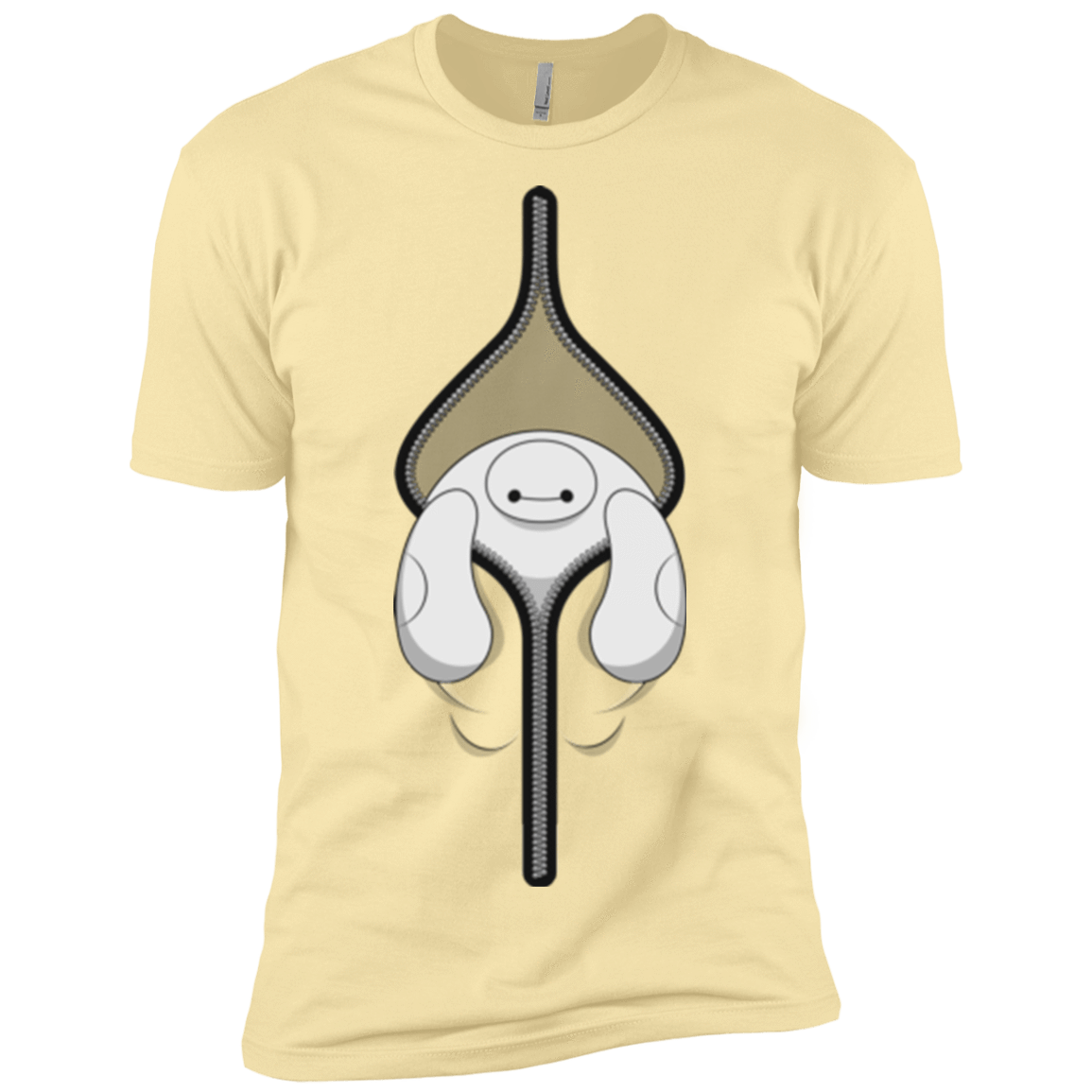 T-Shirts Banana Cream / X-Small Baymax Men's Premium T-Shirt