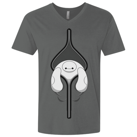 T-Shirts Heavy Metal / X-Small Baymax Men's Premium V-Neck