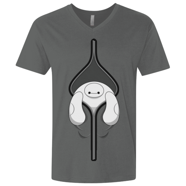 T-Shirts Heavy Metal / X-Small Baymax Men's Premium V-Neck