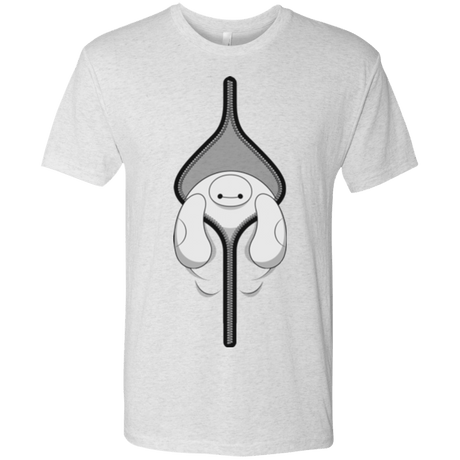 T-Shirts Heather White / Small Baymax Men's Triblend T-Shirt