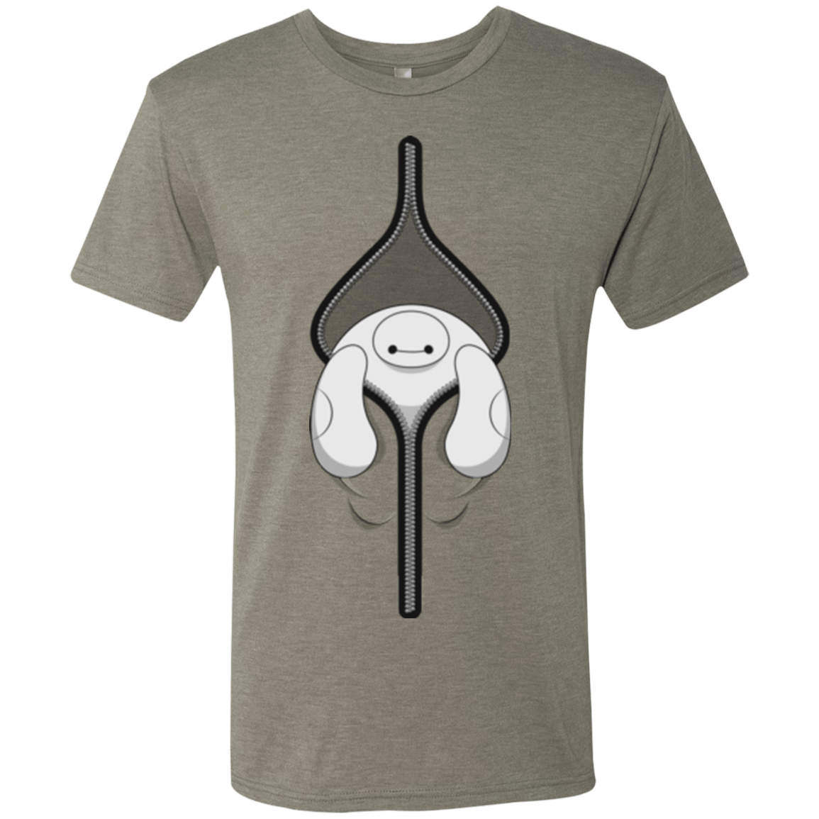 T-Shirts Venetian Grey / Small Baymax Men's Triblend T-Shirt