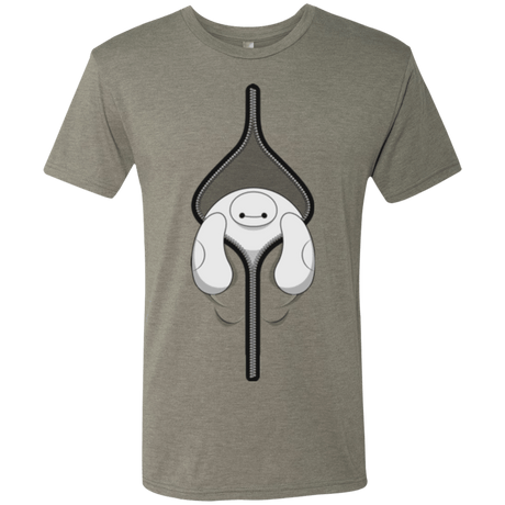 T-Shirts Venetian Grey / Small Baymax Men's Triblend T-Shirt