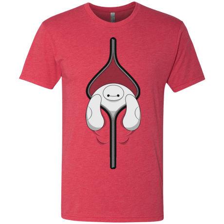 T-Shirts Vintage Red / Small Baymax Men's Triblend T-Shirt