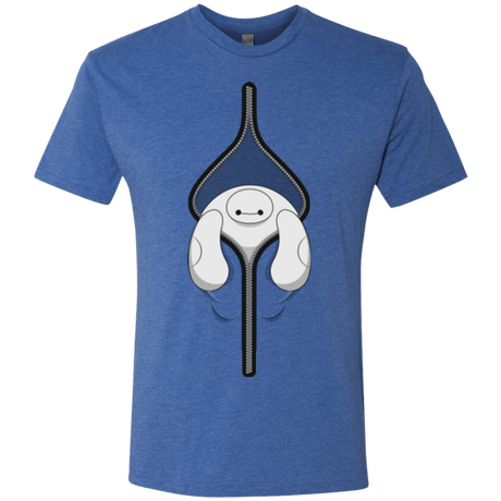 T-Shirts Vintage Royal / Small Baymax Men's Triblend T-Shirt