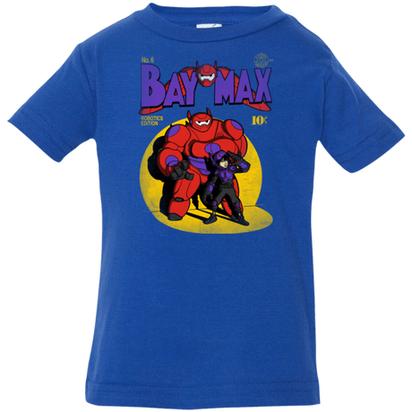 T-Shirts Royal / 6 Months Baymax Number 9 Infant Premium T-Shirt