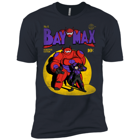 T-Shirts Indigo / X-Small Baymax Number 9 Men's Premium T-Shirt