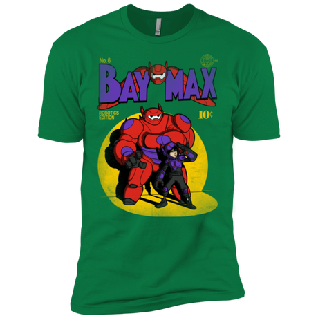 T-Shirts Kelly Green / X-Small Baymax Number 9 Men's Premium T-Shirt