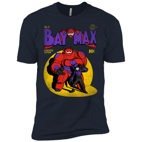 T-Shirts Midnight Navy / X-Small Baymax Number 9 Men's Premium T-Shirt