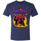 T-Shirts Vintage Navy / Small Baymax Number 9 Men's Triblend T-Shirt