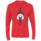 T-Shirts Vintage Red / X-Small Baymax Triblend Long Sleeve Hoodie Tee