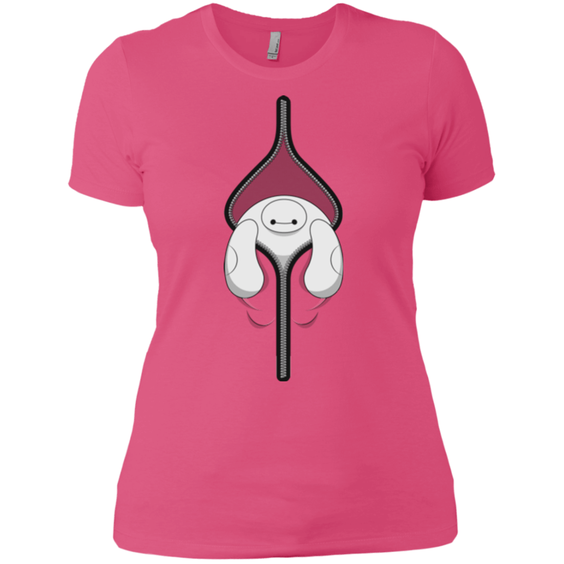 T-Shirts Hot Pink / X-Small Baymax Women's Premium T-Shirt