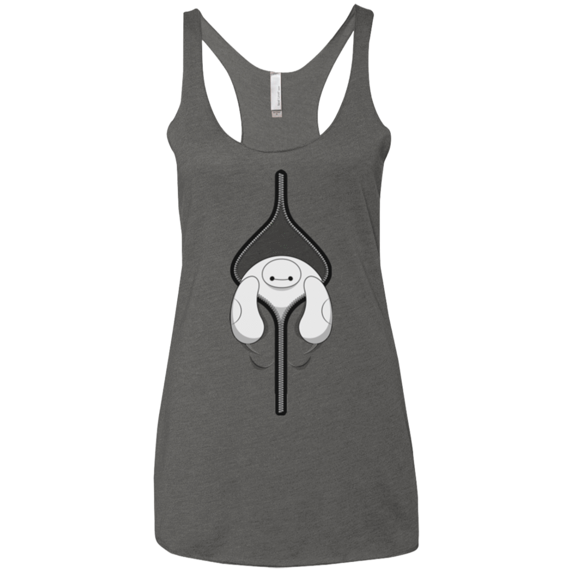 T-Shirts Premium Heather / X-Small Baymax Women's Triblend Racerback Tank