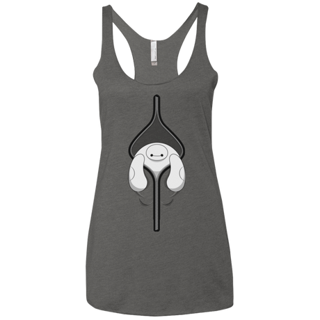 T-Shirts Premium Heather / X-Small Baymax Women's Triblend Racerback Tank