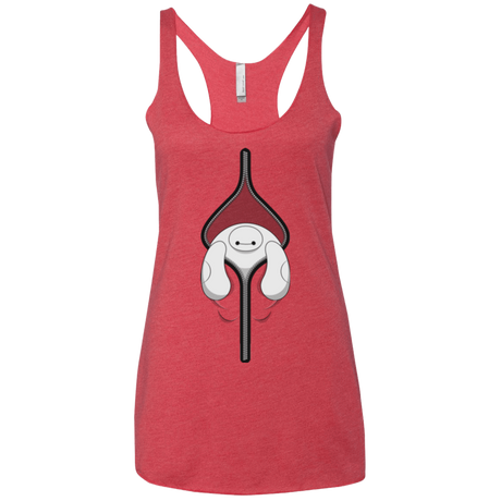 T-Shirts Vintage Red / X-Small Baymax Women's Triblend Racerback Tank