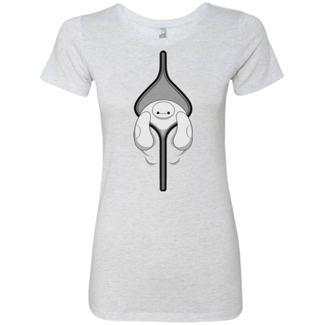 T-Shirts Heather White / Small Baymax Women's Triblend T-Shirt