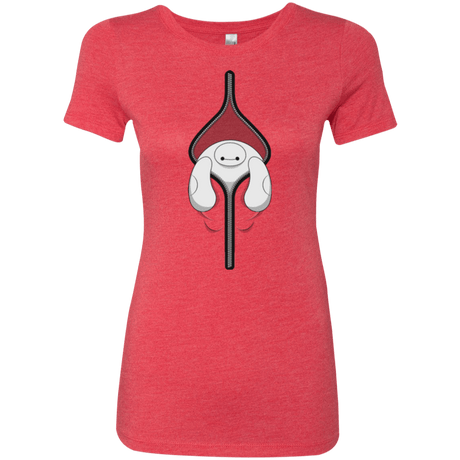 T-Shirts Vintage Red / Small Baymax Women's Triblend T-Shirt